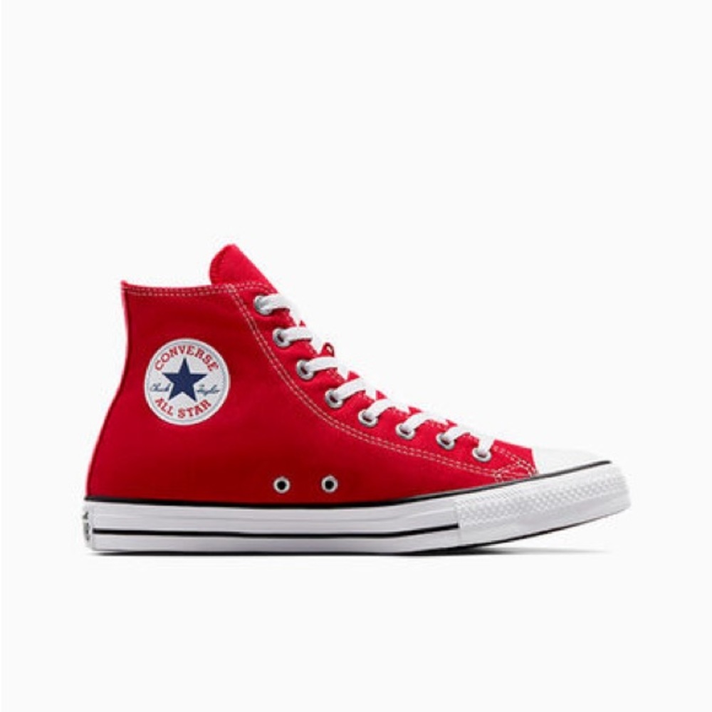Converse Red High-Top Sneakers